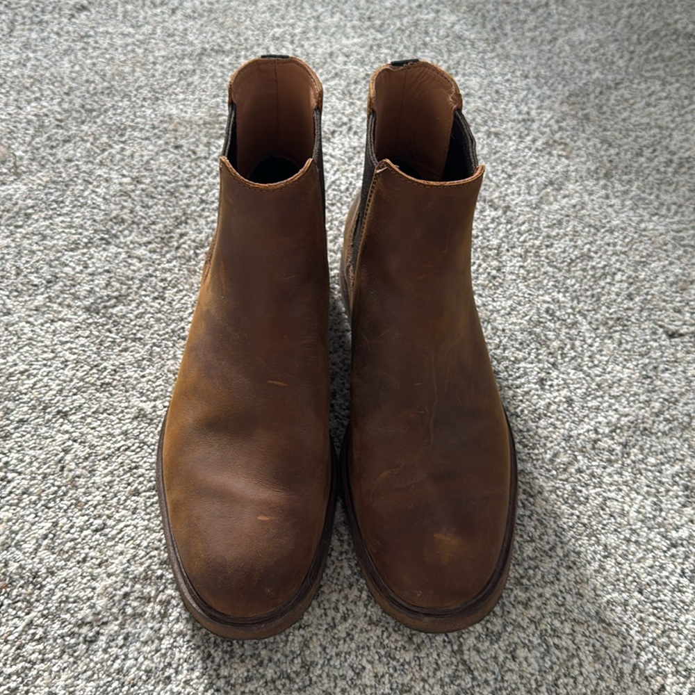 Clarks Brown Chelsea Boots